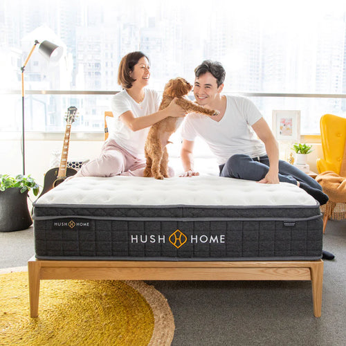 Photoshoot of the Hush Mattress by Hush Home, which is Hong Kong's most popular and best mattress